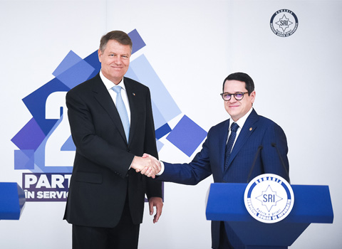 Declarațiile de presă cu ocazia Bilanțului Serviciului Român de Informații pentru anul 2016