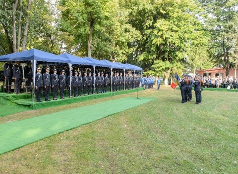 The military oath ceremony for the freshman students of the “Mihai Viteazul” National Intelligence Academy, class of 2017-2020